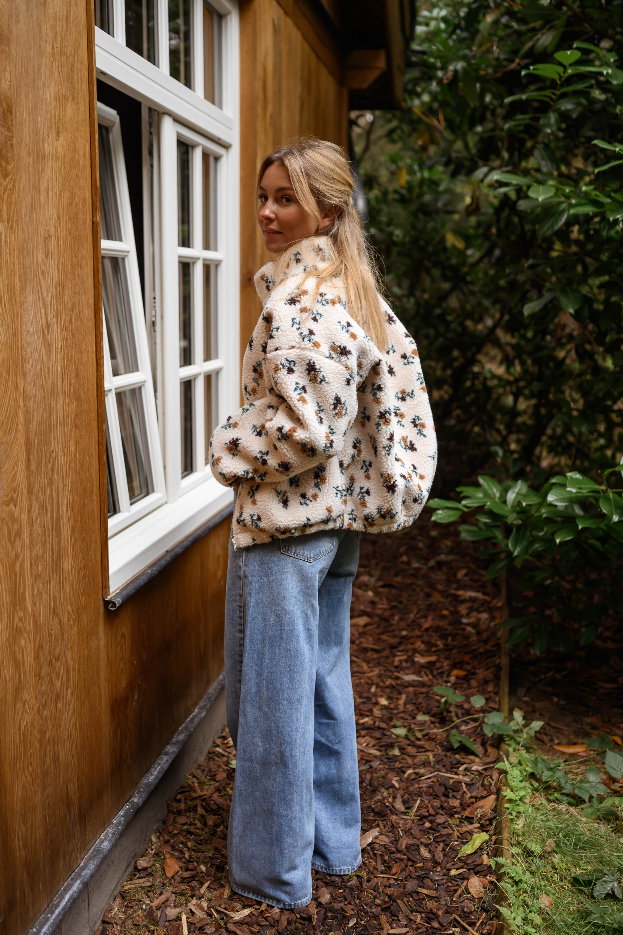 Alice | polaire douce à imprimé fleuri