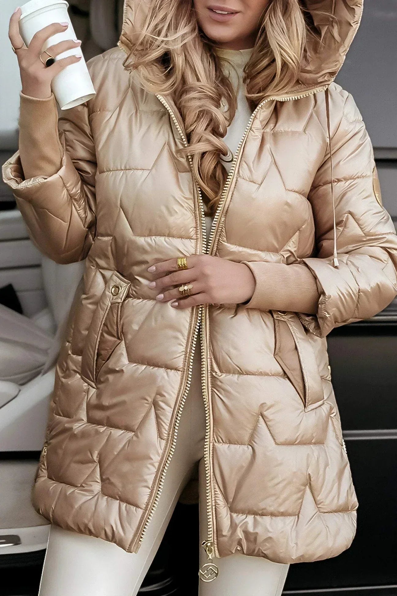 Manteau d'hiver Camille | Élégance et chaleur pour la saison froide