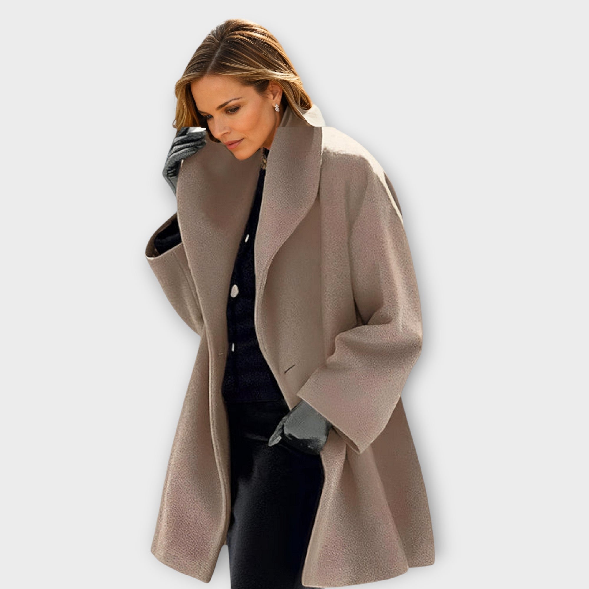 Manteau long Emma | Élégance moderne et chaleur raffinée